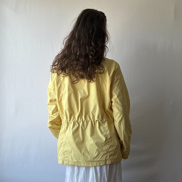 Midi Yellow Rain Coat - Picture 9 of 9
